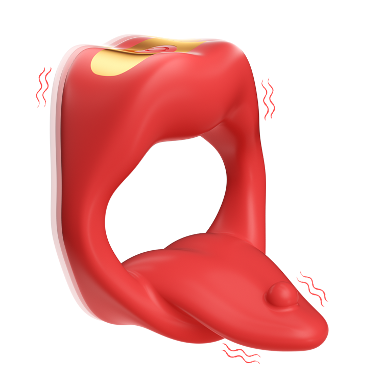 舌コックリング - 振動＆カップルおもちゃ