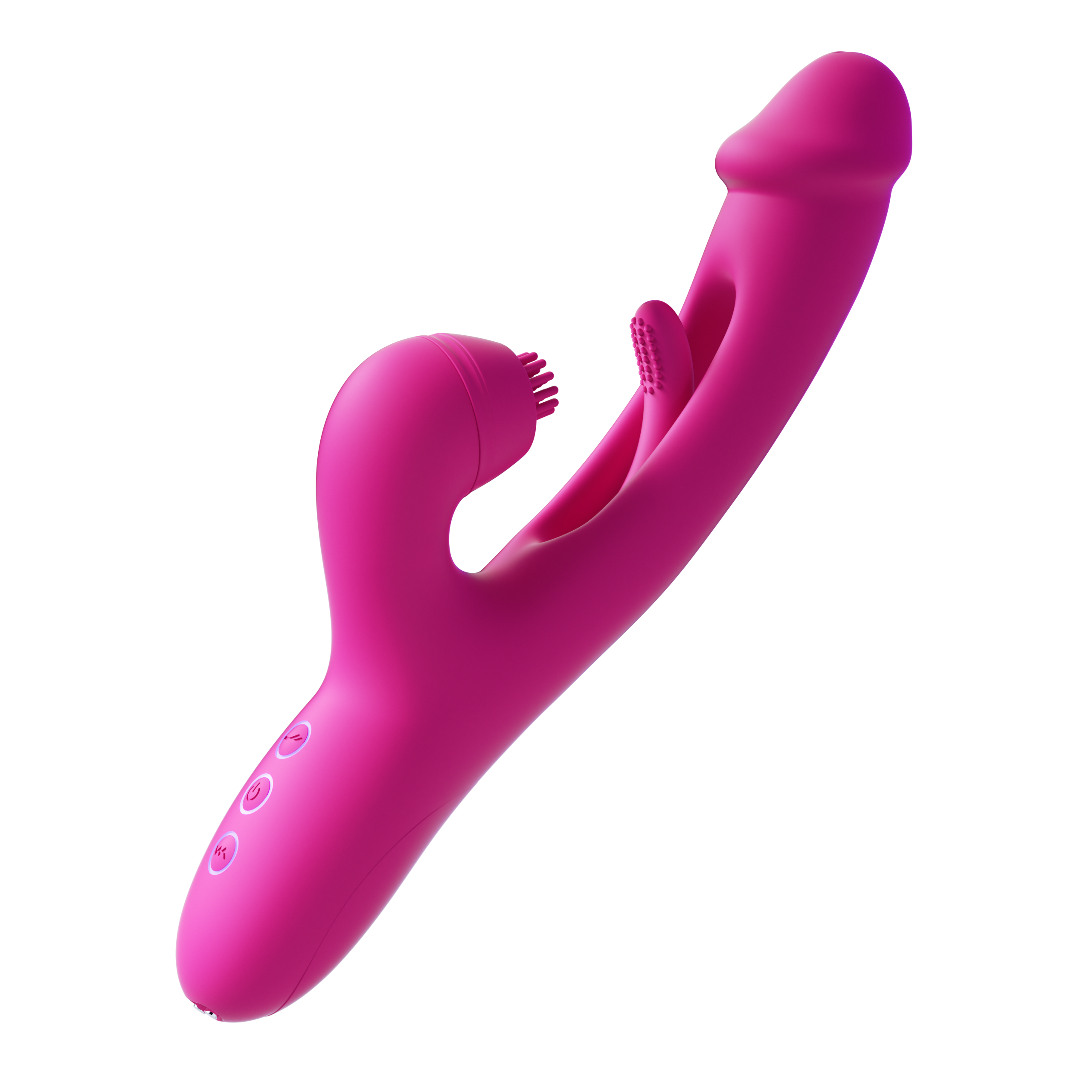 Gスポット振動器 – 強力な陰核と口腔の模擬