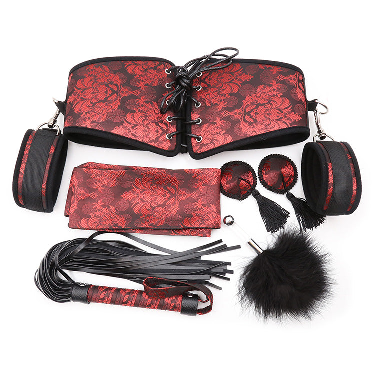 Celestial Bondage: 究極の感覚プレイのための5ピースBDSMセット