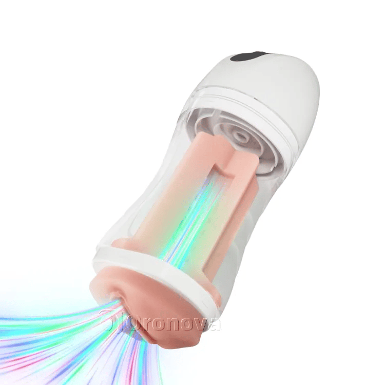 男性用自動吸引振動自慰器 – 10種類の刺激モード