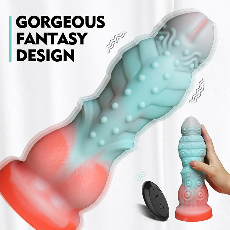 6.30 inch 16 cm ポセイドンパルスリモートディルド