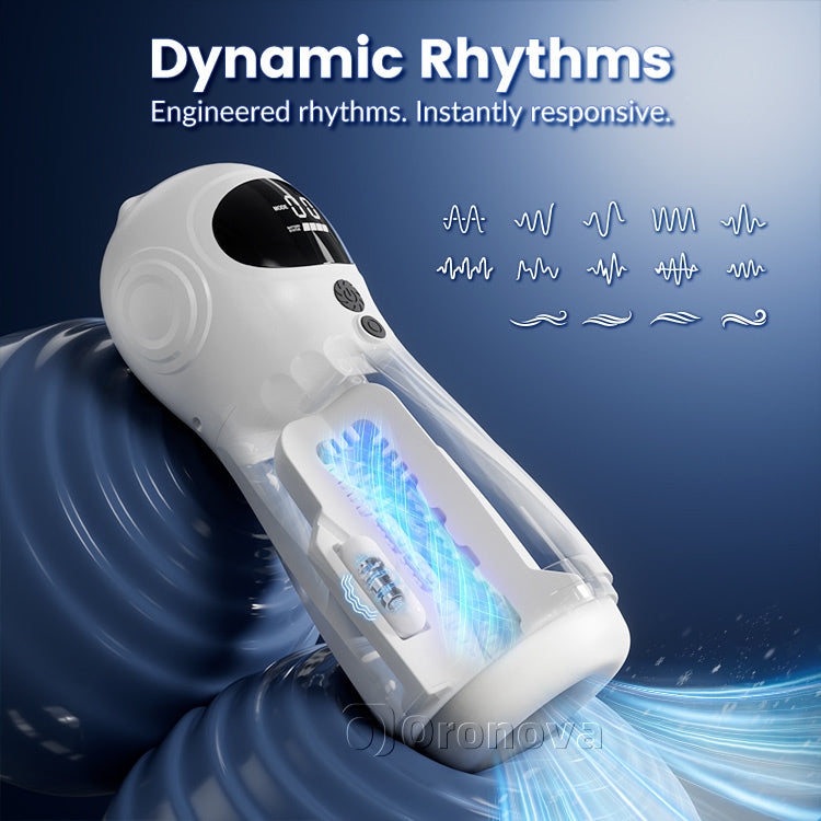 自動男性マスターベーター - 吸引振動＆アプリ遠隔操作