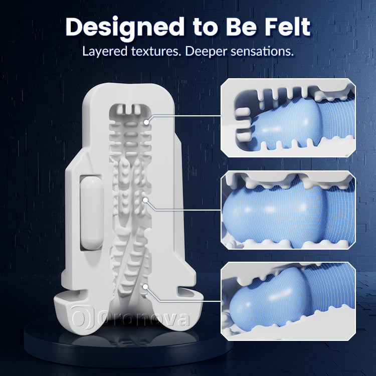 自動男性マスターベーター - 吸引振動＆アプリ遠隔操作