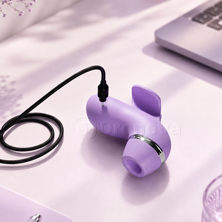 4-in-1 多機能バイブレーター｜はためき、なめる、ブラッシング、吸引の快感