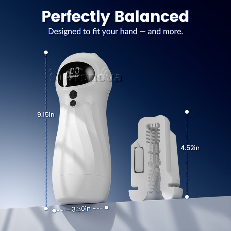 自動男性マスターベーター - 吸引振動＆アプリ遠隔操作